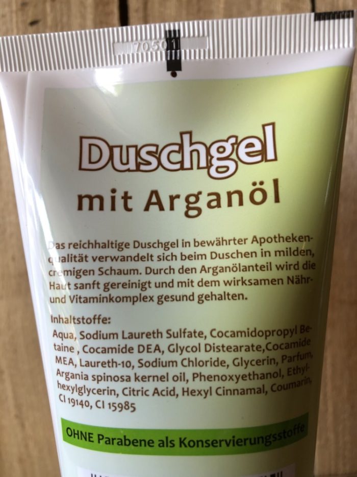 Duschgel mit Arganoel