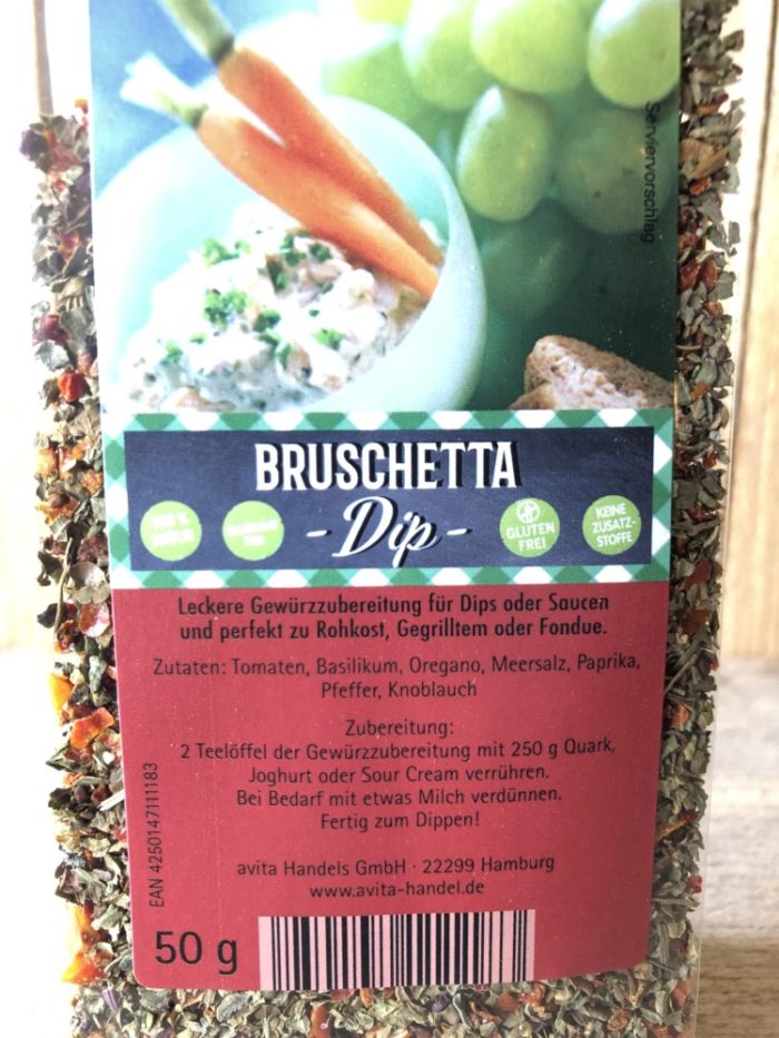 Bruschetta-Dip