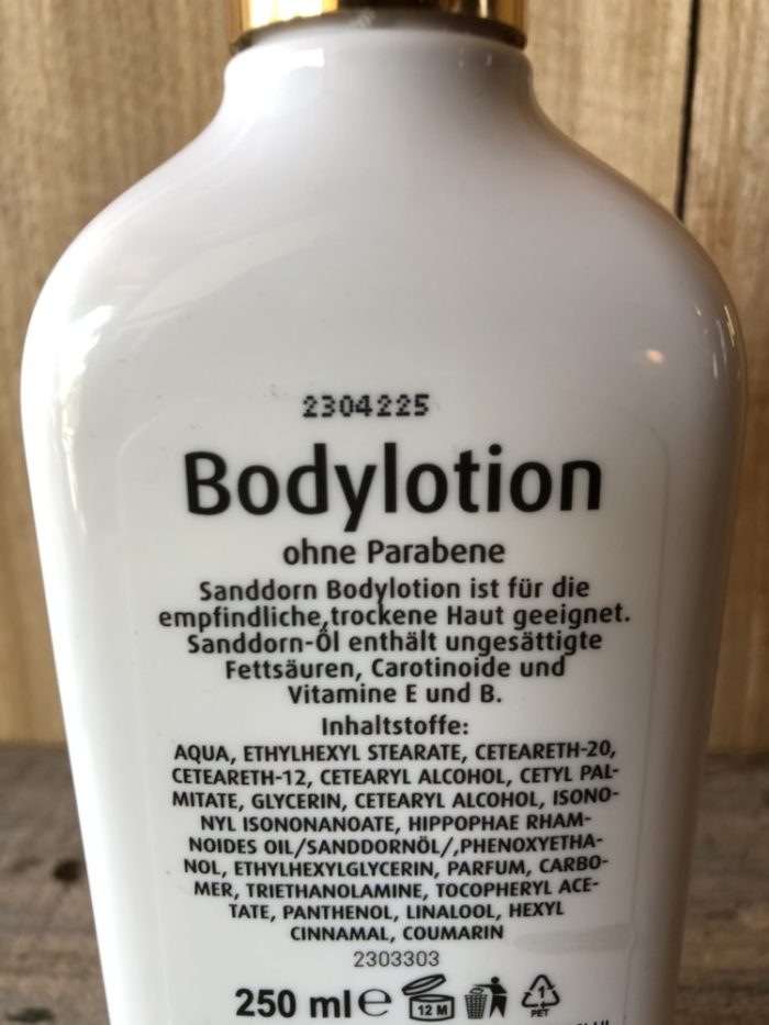 Sanddorn Bodylotion