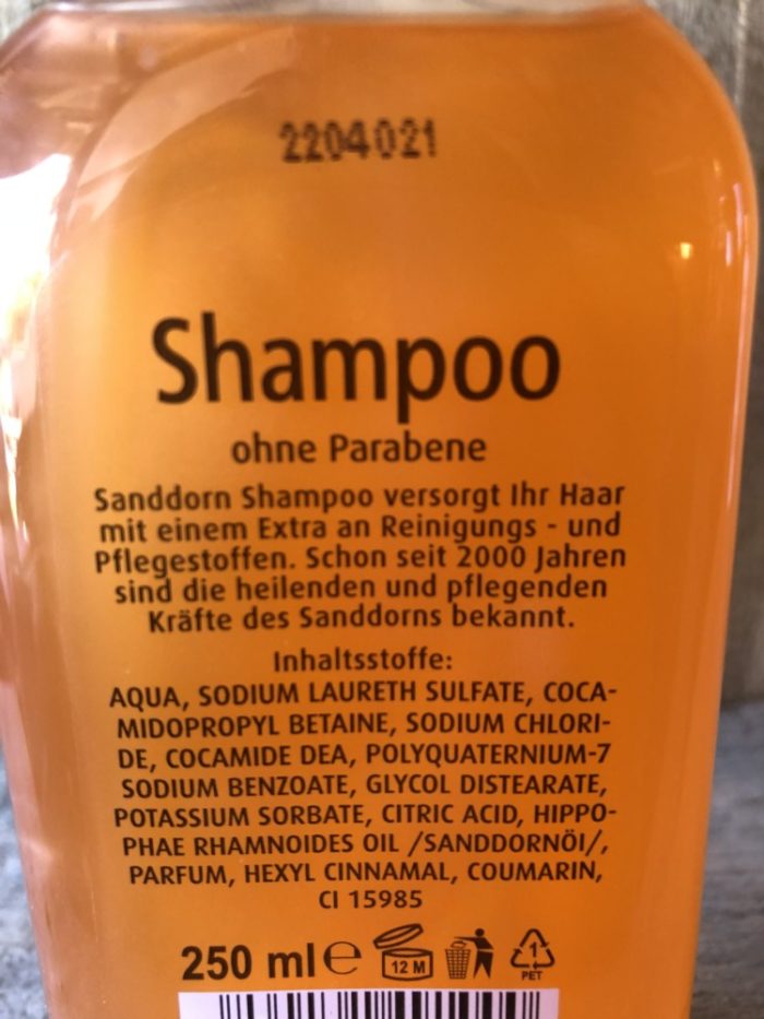 Sanddorn Shampoo