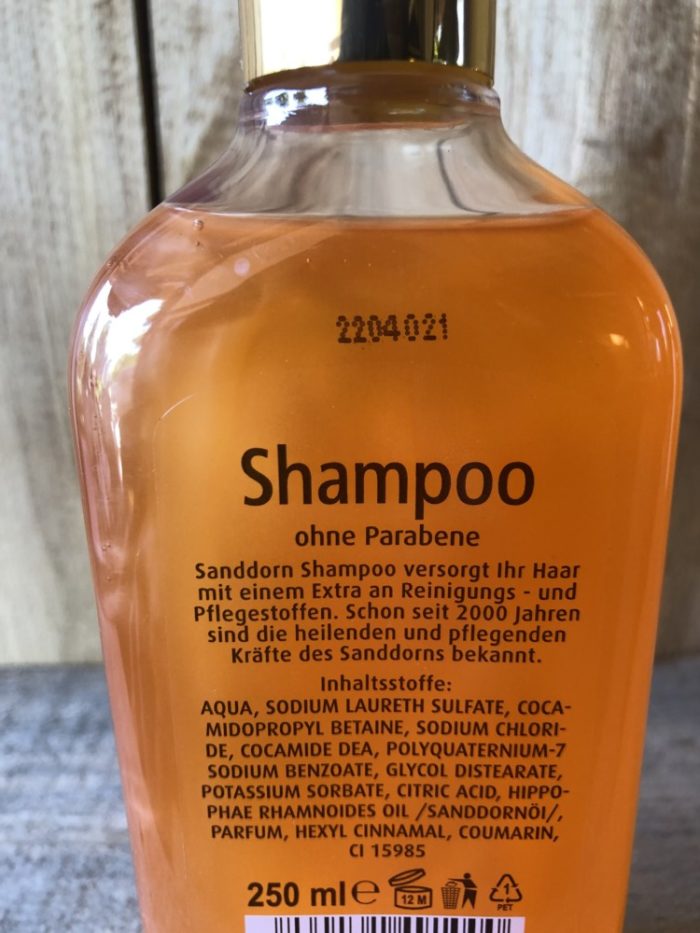 Sanddorn Shampoo