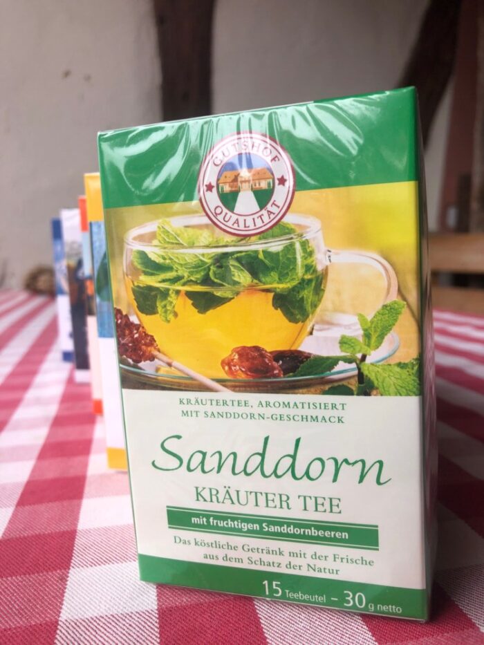 Sanddorn-Kräutertee